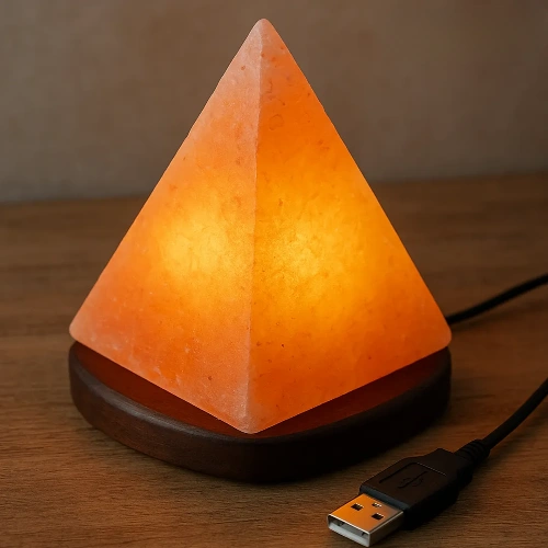 Geometrical Shape Salt Lamp Pakistan