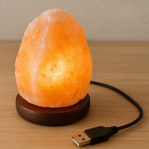 Best modern USB salt lamp for ultimate relaxation and desk use.