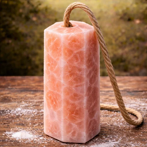 Himalayan Pink Salt Prism Mineral Block for Livestock – USA Supplier