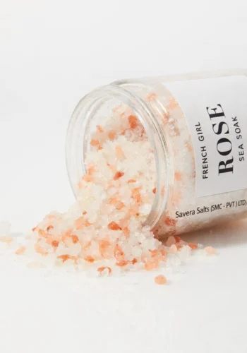 Detoxifying Epsom salt bath for body relaxation and muscle recovery
