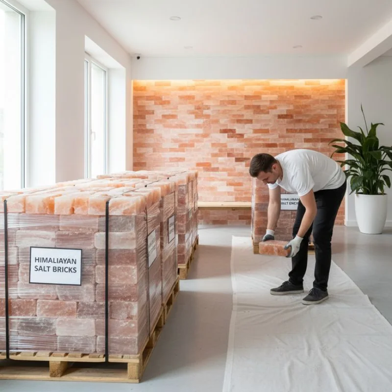 Pink salt Bricks Near me