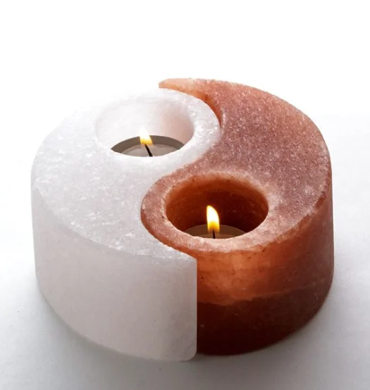 Two-Piece Yin Yang Tealight Holder
